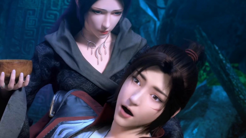 云韵与萧炎的开始就是从这里开始的吧