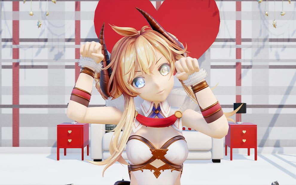 【ray-mmd/萌王ex】猫耳开关【亚历山大/1080p-60fps】【no.