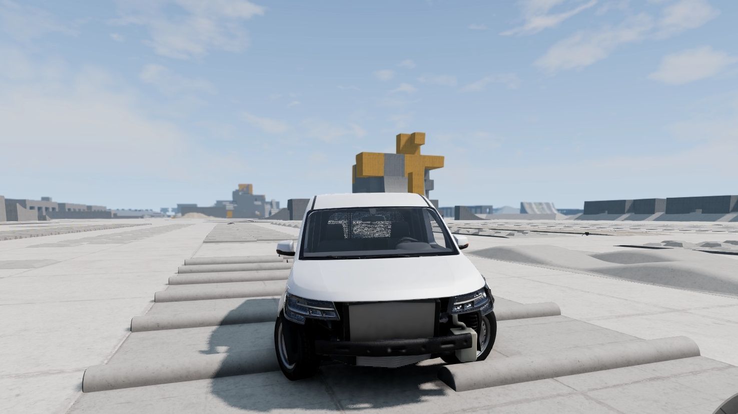 beamng 车辆悬挂暴力测试