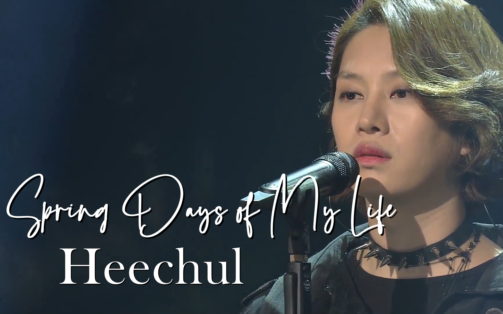 HEECHUL 金希澈 SPRING DAYS OF MY LIFE 我人生的春天哔哩哔哩bilibili