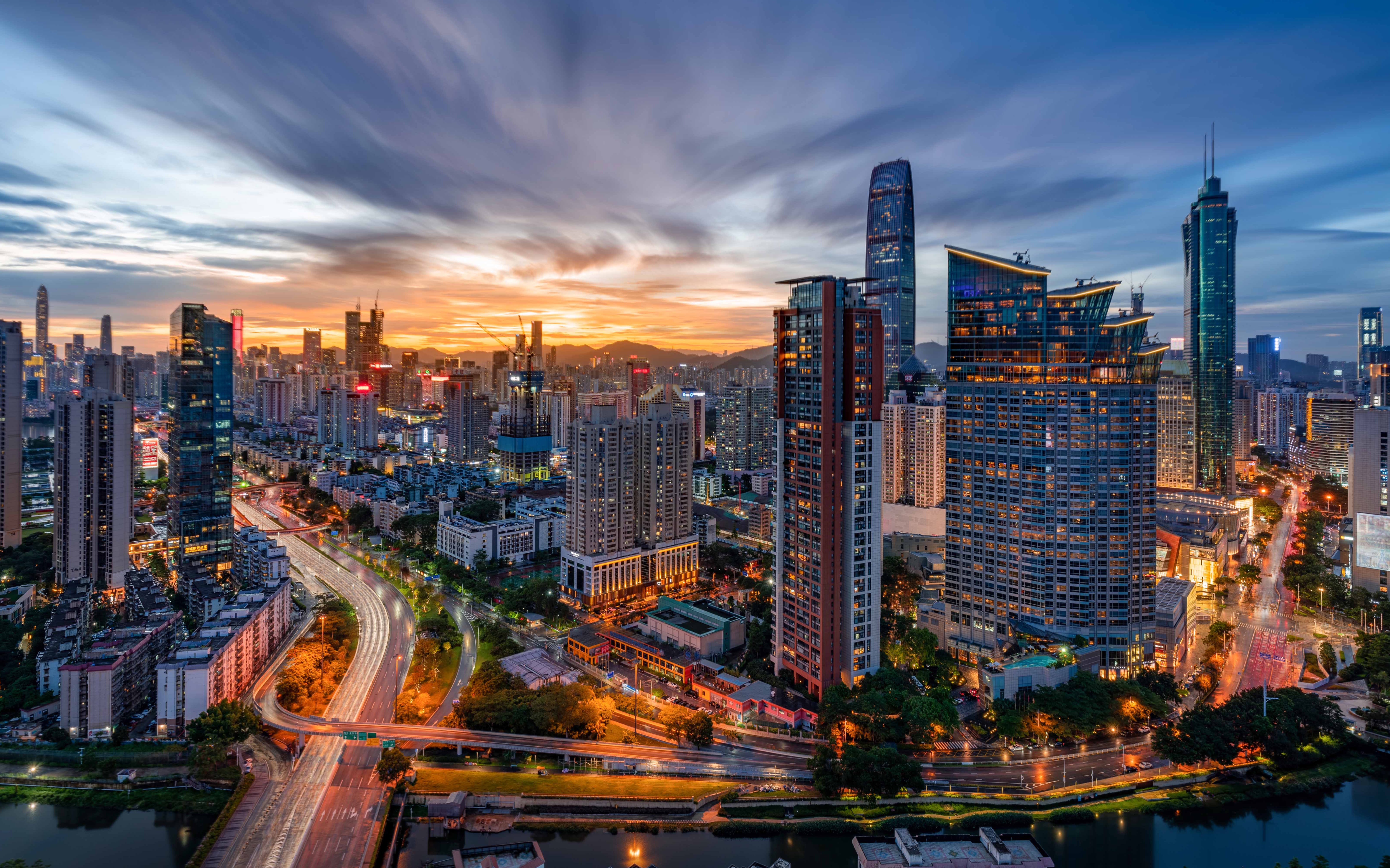 8k uhd延时摄影│shenzhen│tech megacity