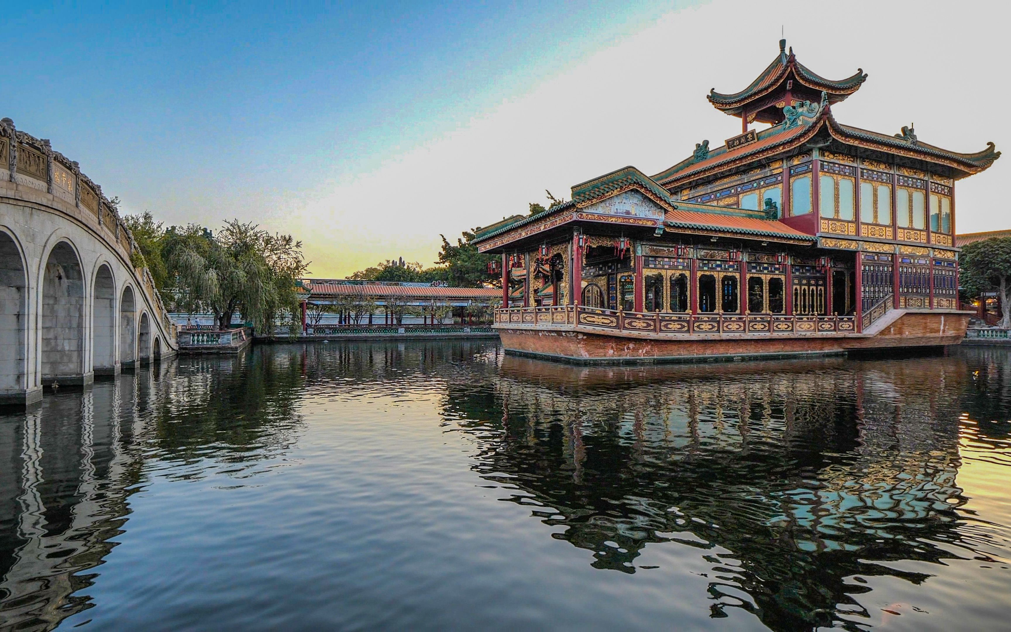 漫游广州宝墨园,颇具特色的岭南文化园林