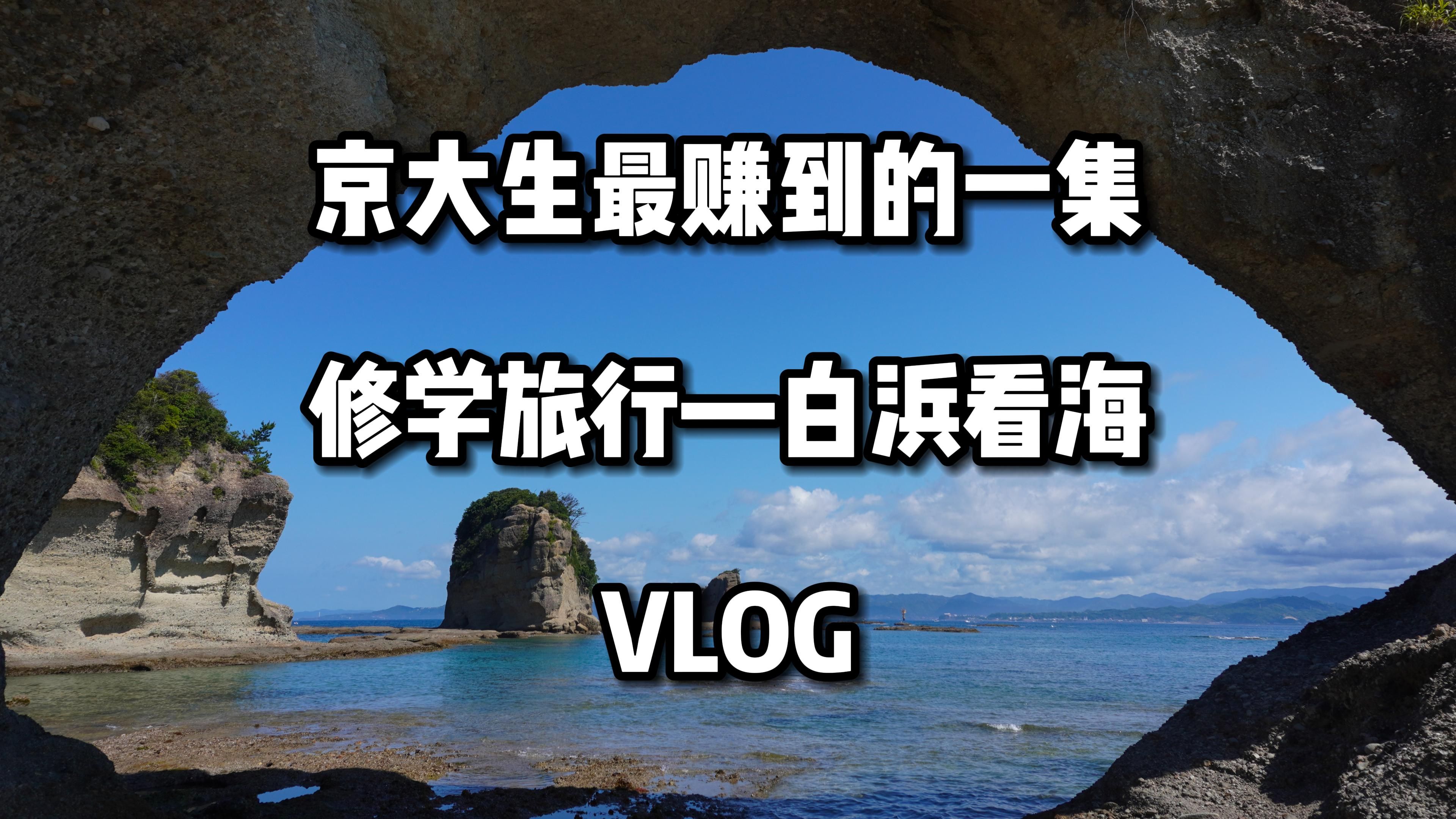 【白浜VLOG】大学院生也要修学旅行!哔哩哔哩bilibili