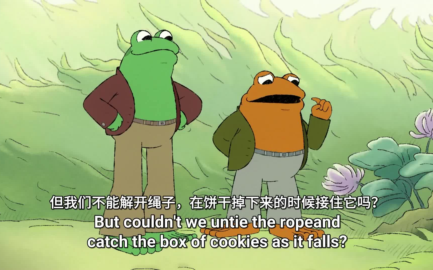 [图]青蛙和蟾蜍 Frog and Toad【16集绘本动画中英双语字幕】