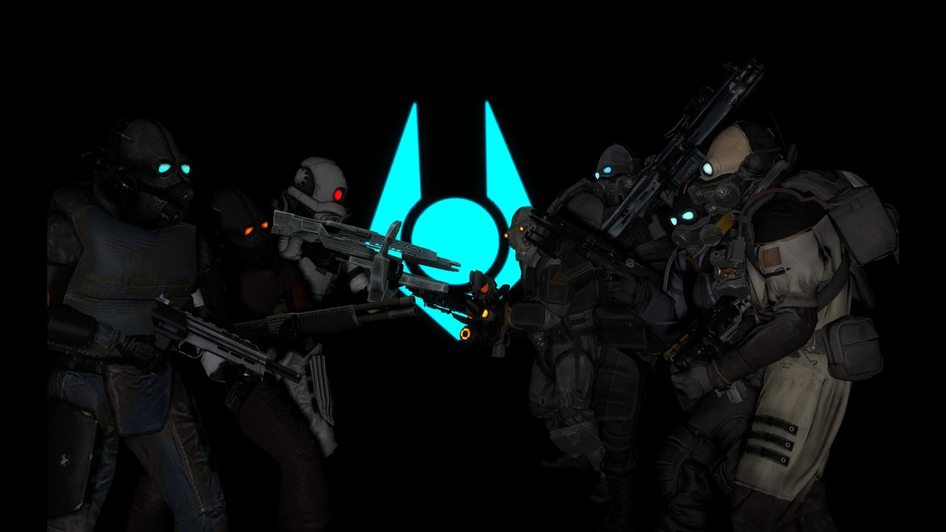 gmod npc大战(联合军内战):hl2联合军 vs hla联合军