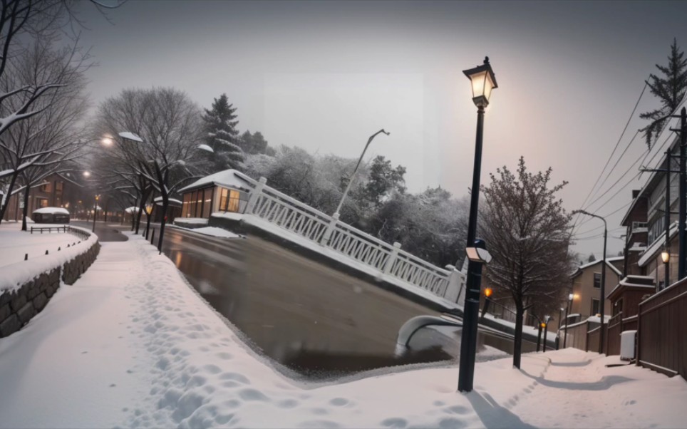 南方的雪一样美