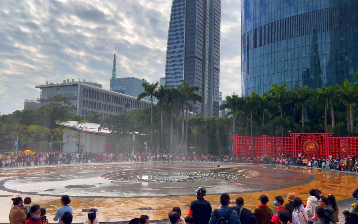 [祖传曲目]花城广场音乐喷泉《大河之舞》