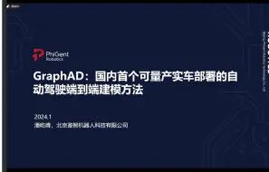 Download Video: 端到端模型上车了！GraphAD：国内首个可实车量产部署的端到端建模范式