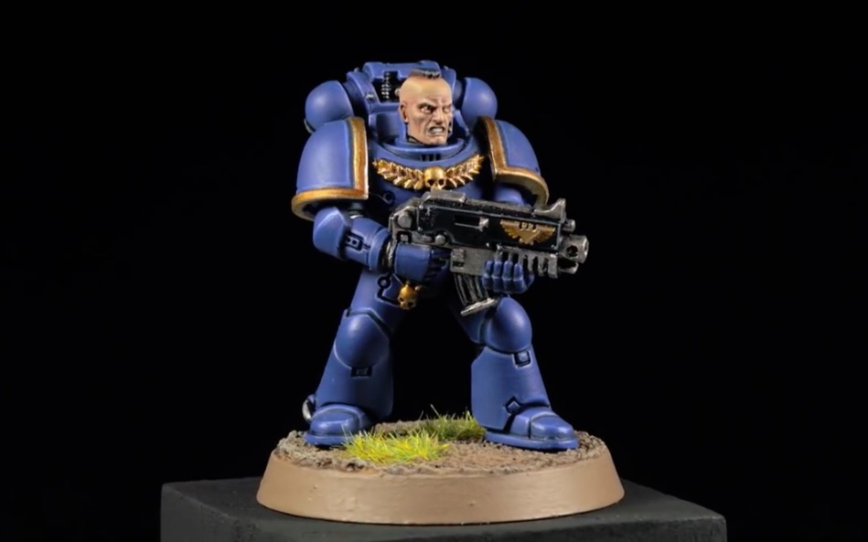 转生肉战锤40k棋子miniac如何涂装星际战士