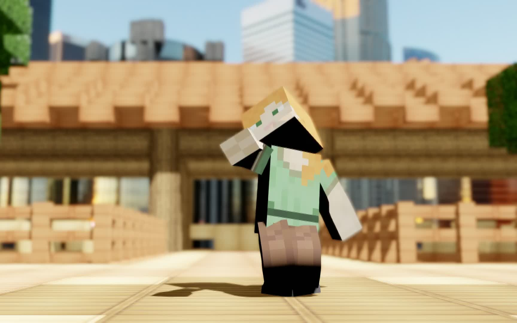 【minecraftmmd】这是什么骚东西|alex也来红昭愿?