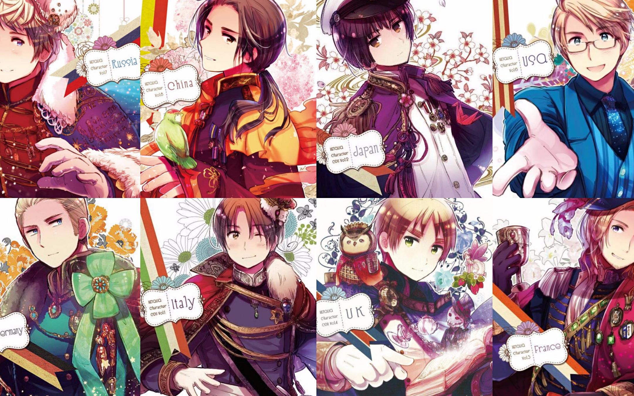 【aph】99个组合的《画个圆圆的地球》合唱