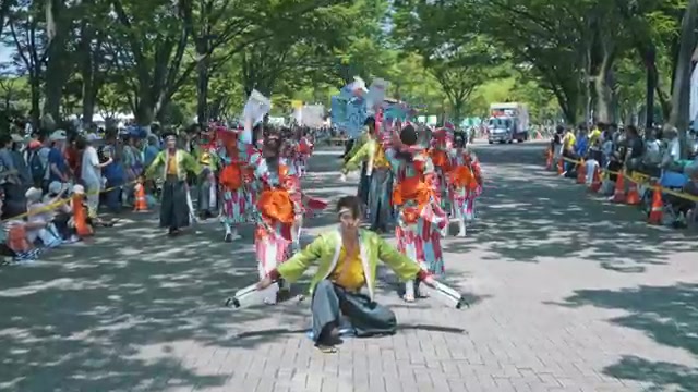 七福よさこい连 祝禧|七福招来(原宿表参道元气祭スーパーよさこい2019)哔哩哔哩bilibili