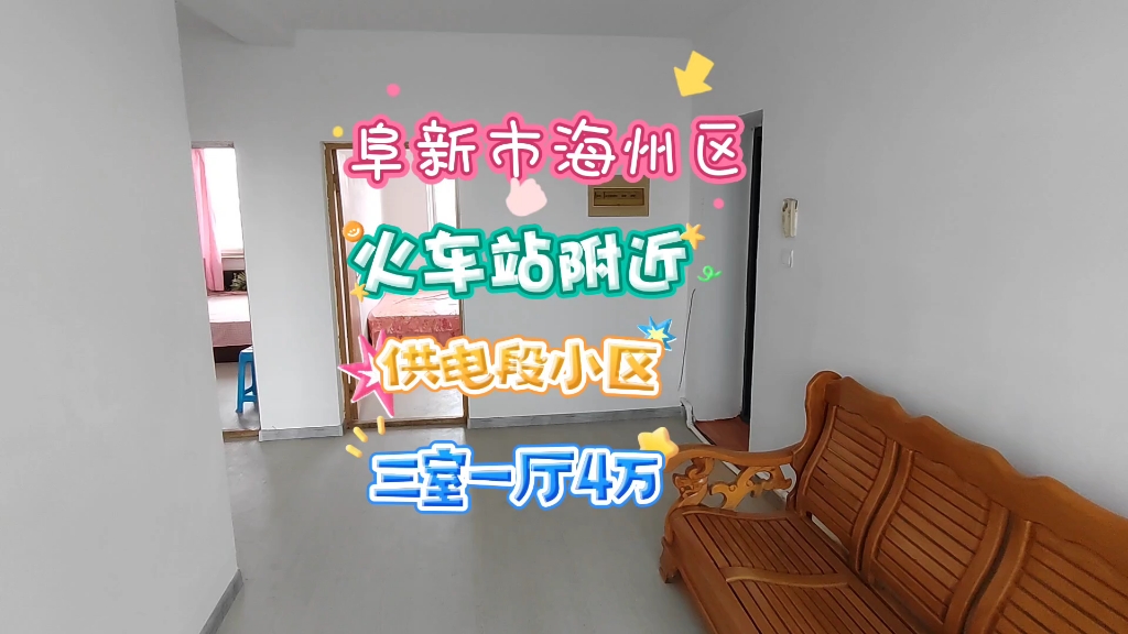 阜新市火车站附近6楼70平三室一厅总价4万 #阜新二手房哔哩哔哩bilibili