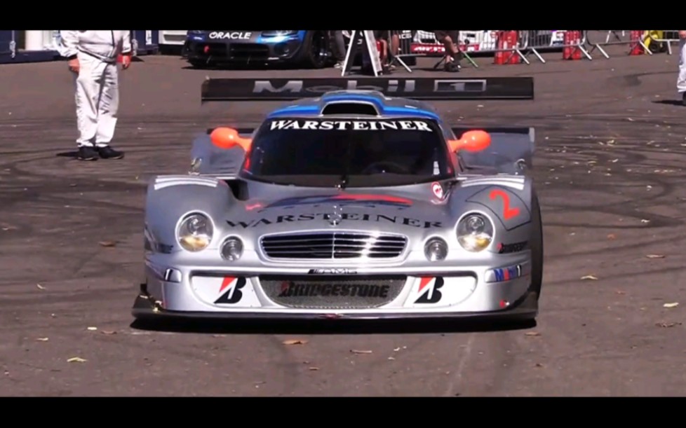 老外赛道极速测试奔驰经典神话clk lm声音犹如猛兽咆哮