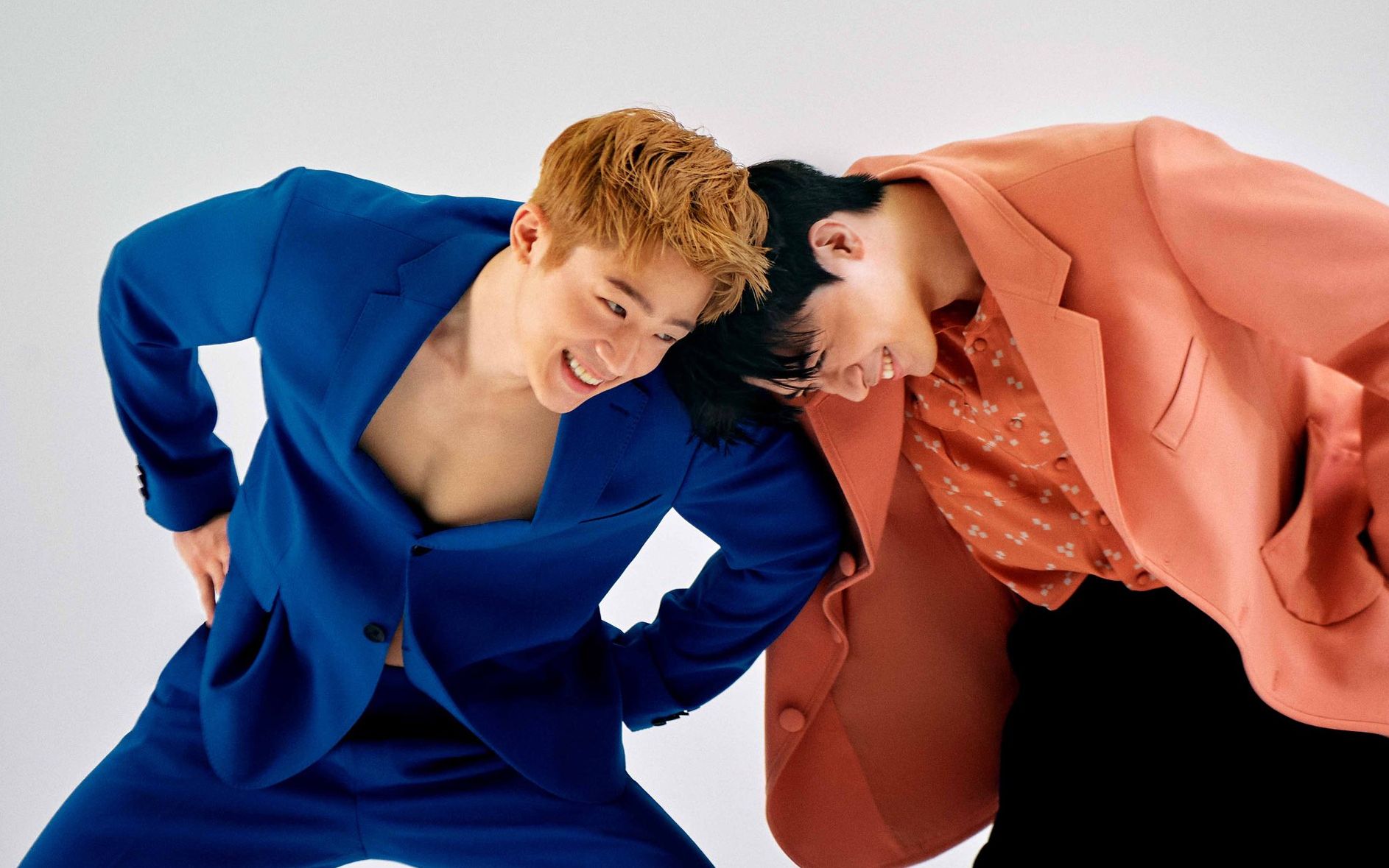 【你的目光所及之处‖韩基燦×张义秀】[dazed]8月刊画报拍摄花絮合集