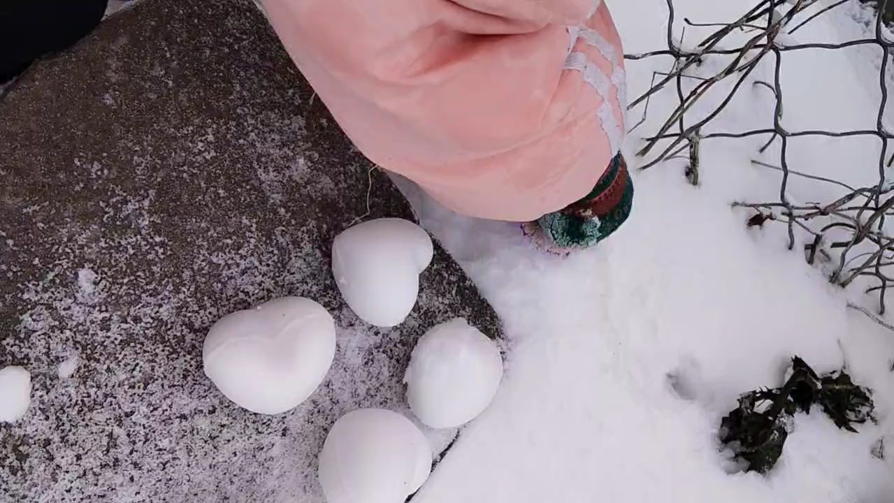 东北的雪可以变成你想要的样子哦