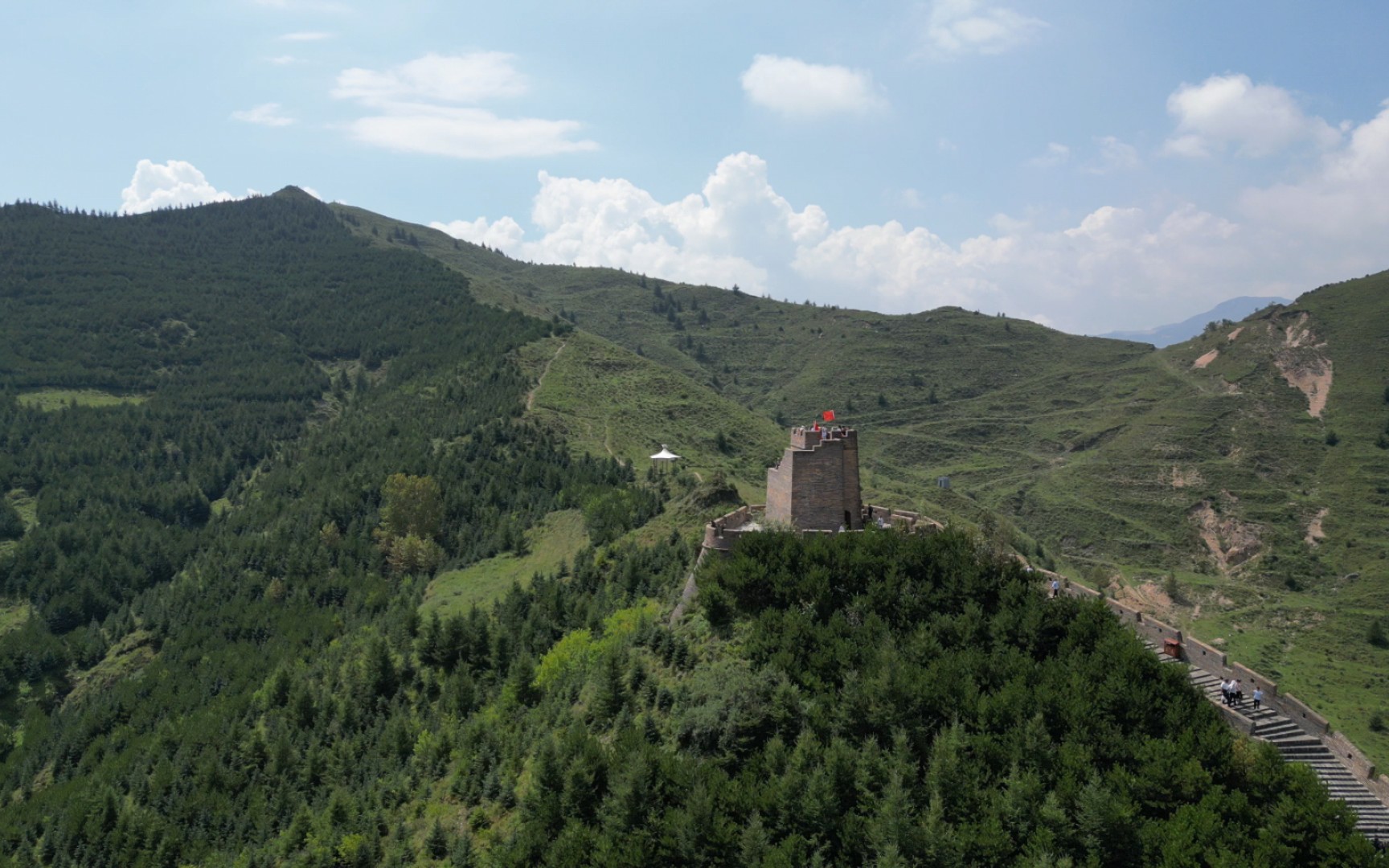 山西内蒙之行-雁门关,哈素海,蒙山,乌兰察布火山口
