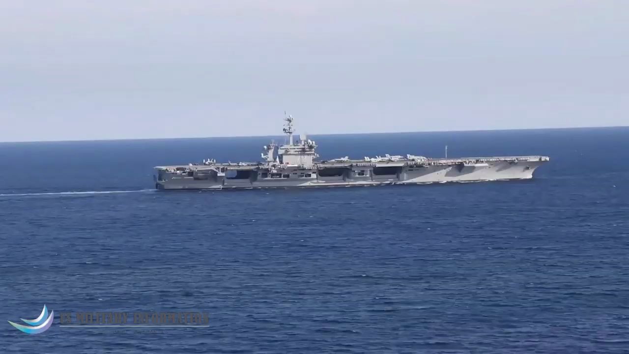 【美国海军】约翰·f·肯尼迪号航空母舰(cvn-79)开始试验任务_哔哩