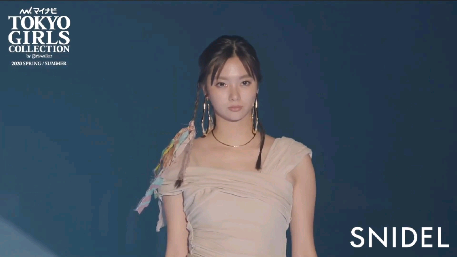 tgc东京女孩时装秀2020春夏snidel女装搭配