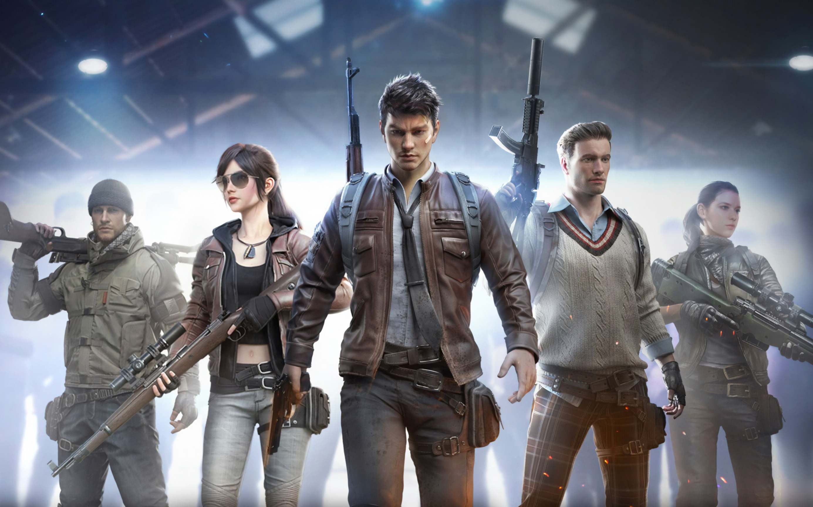 老六玩和平精英.