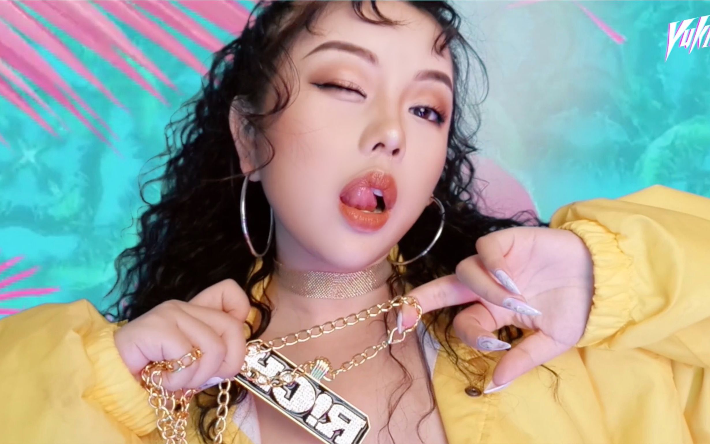 yukino|中国有嘻哈vava仿妆,今天我是嘻哈少女!