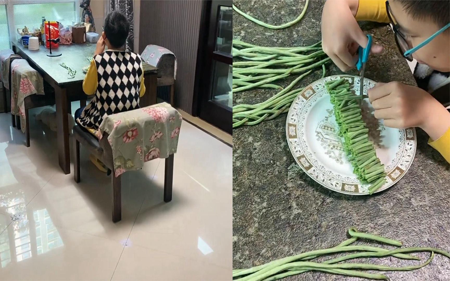 天津妈妈让强迫症孩子择豆角,1小时后血压飙升:都不用焯水了!