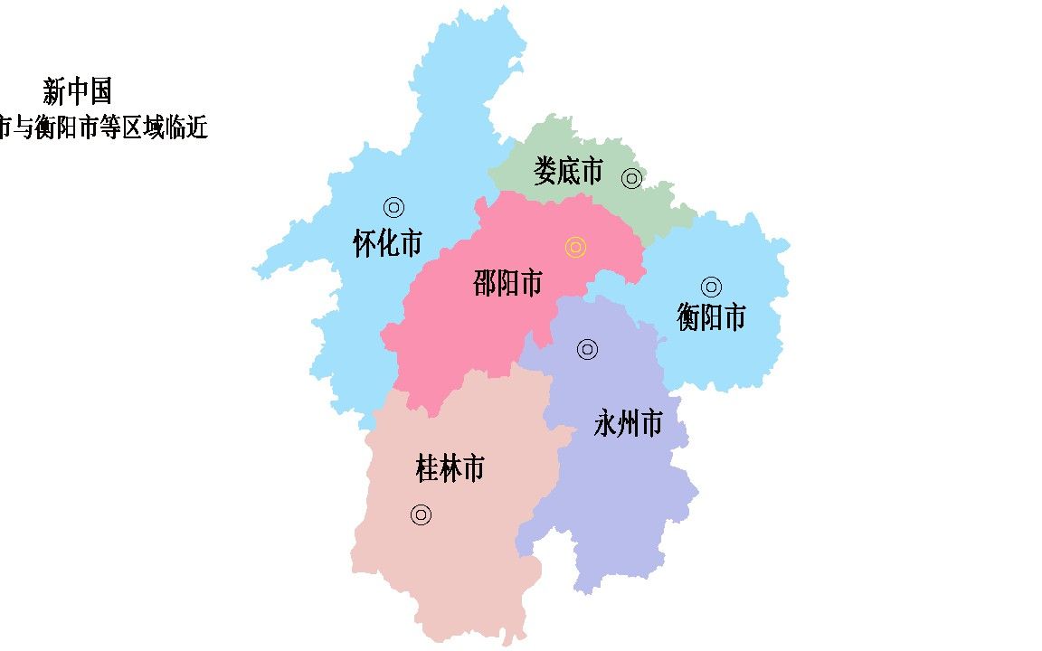 邵阳市三个区地图图片