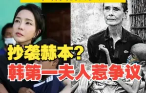 下载视频: 这是抄袭赫本？韩第一夫人怀抱患儿照片在韩国引发争议