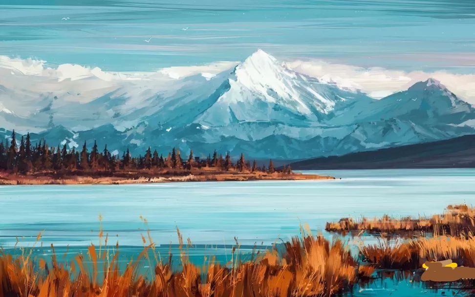 aquietsai风景绘画教程