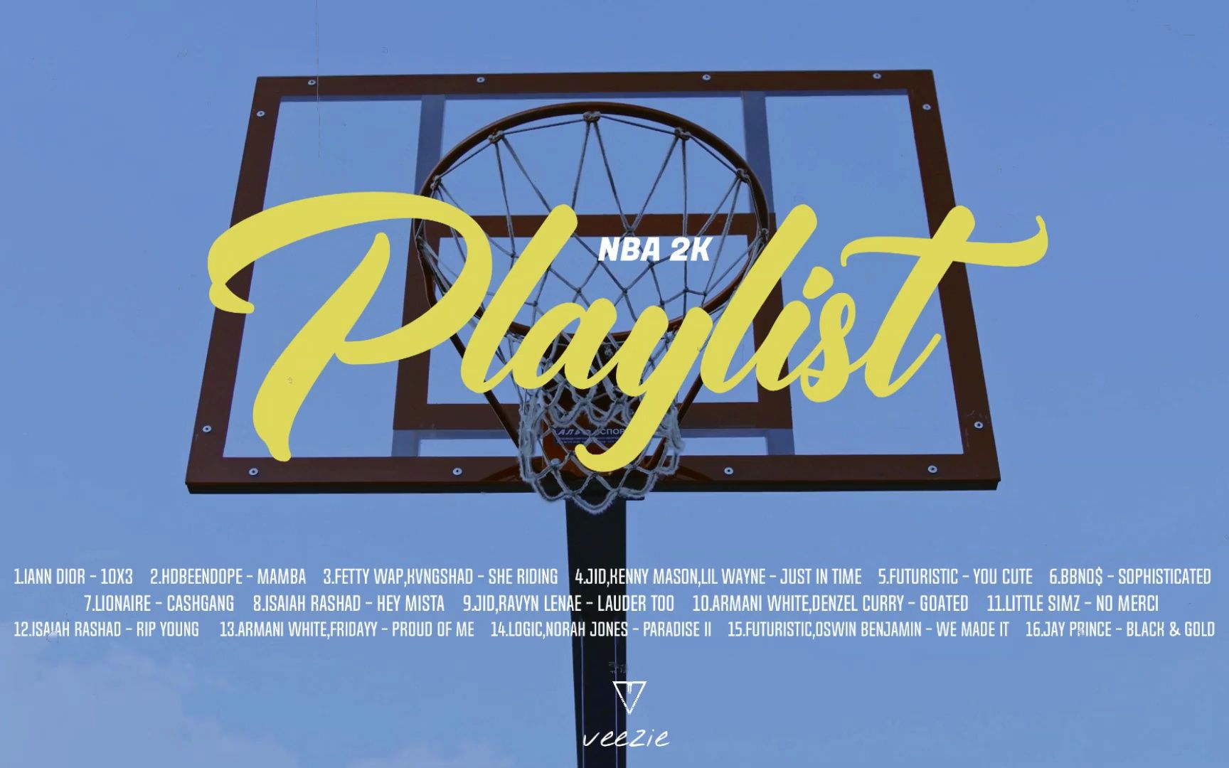 [图]Playlist｜私藏歌单｜如果我是NBA 2K24音乐总监为电台挑选音乐