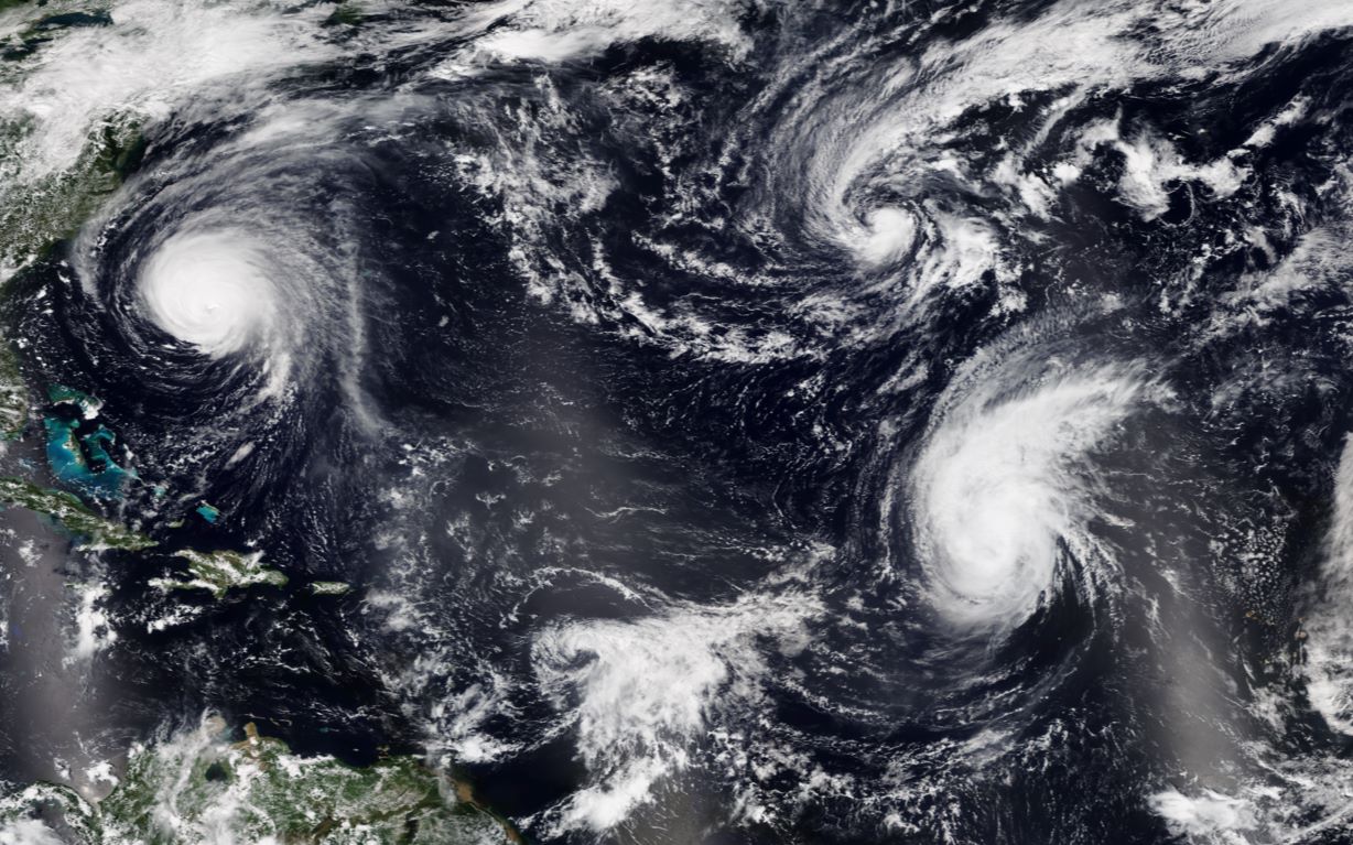 2018年北大西洋飓风季云图动画