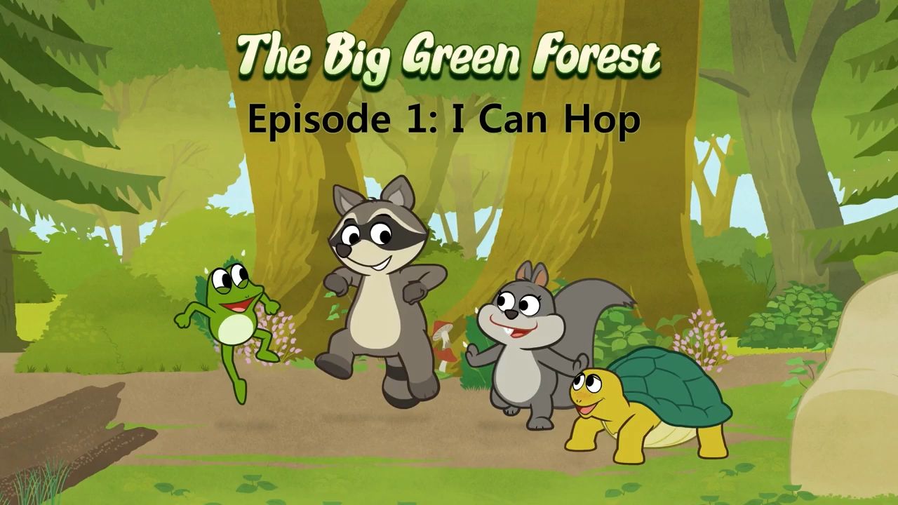 【The Big Green Forest-绿色大森林】小狐狸分级动画