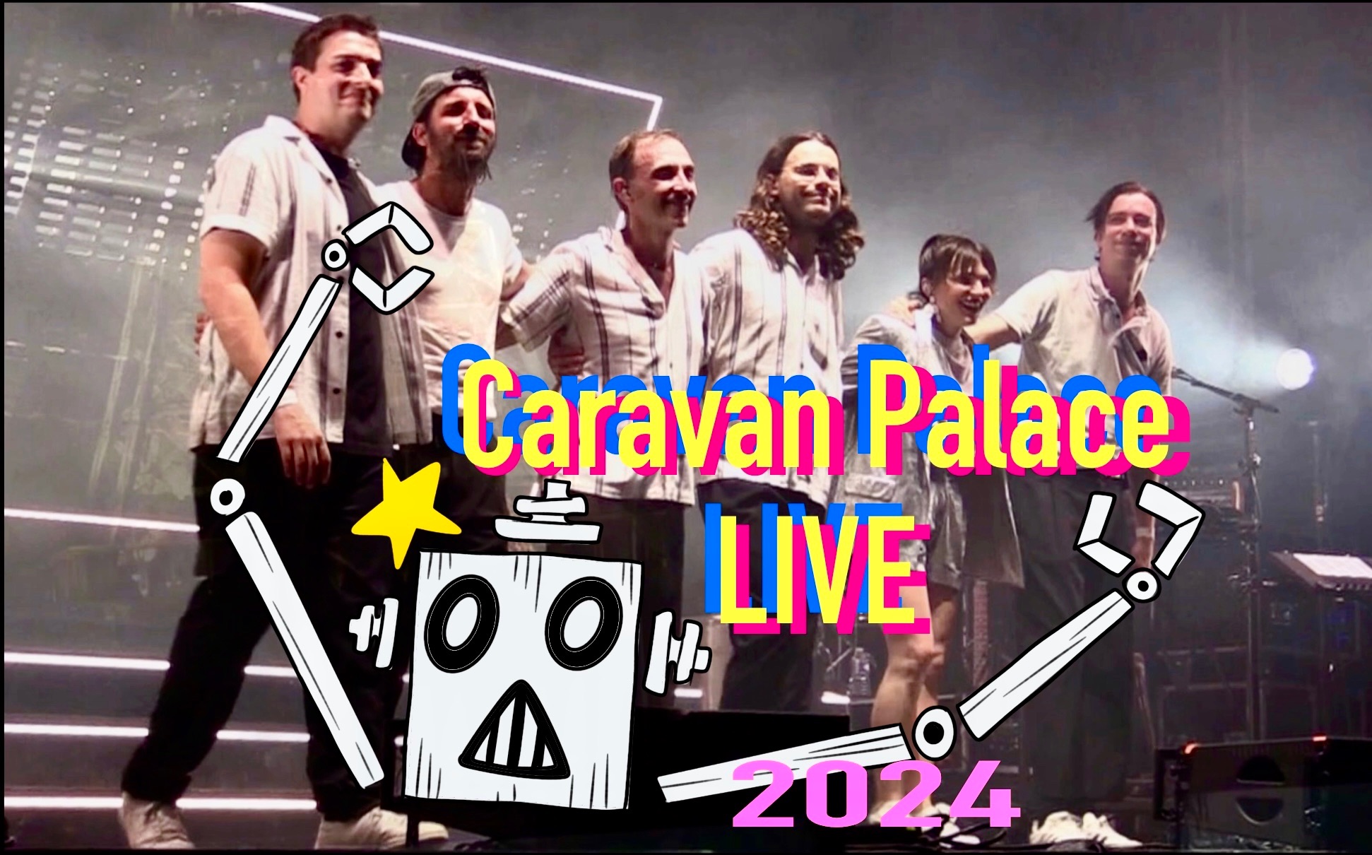 CARAVAN PALACE【大篷车宫殿现场】DE RENTREE DIJON 2024 FESTIVAL LALAIB LE 30 AOUT 2024哔哩哔哩bilibili