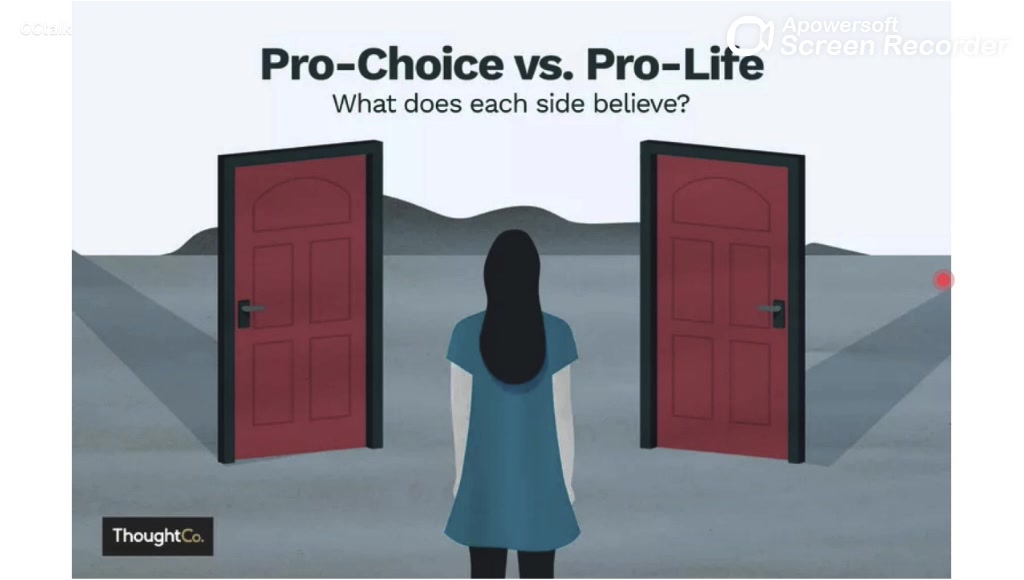 [图]【Critical Thinking Practice】A debate over abortion right