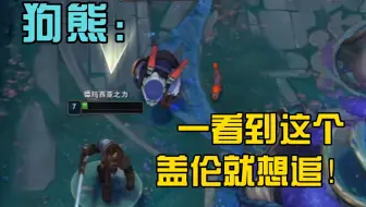 狗熊：看到这个盖伦就想追！