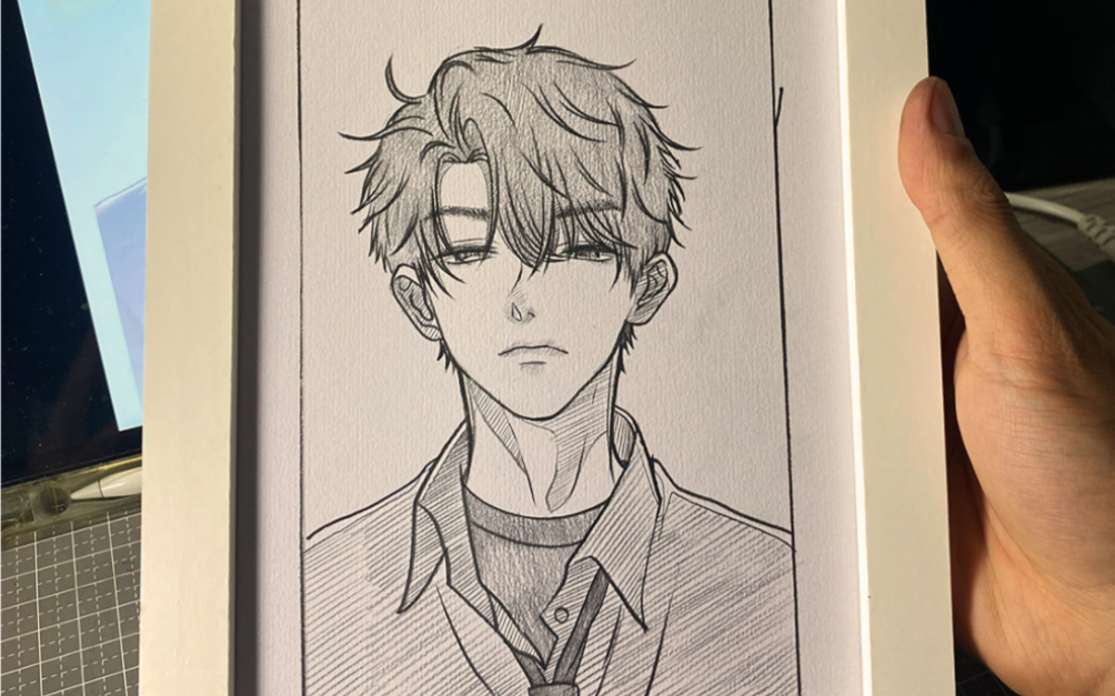 #日常瞎画 #临摹 #桑延 下一个画谁?