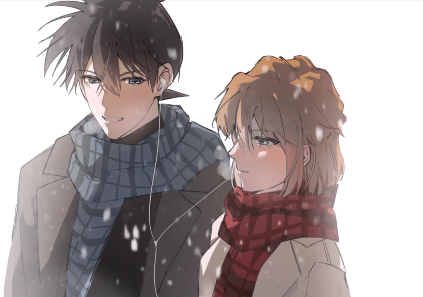 half a breath apart. 冬日氛围的擦擦