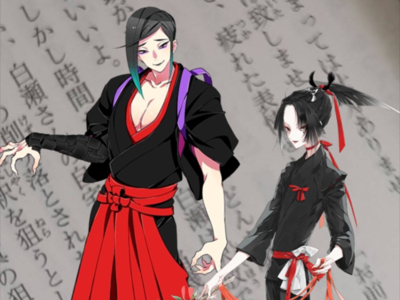 【刀剑乱舞中文版】静形/小乌丸 极化&满级纪念