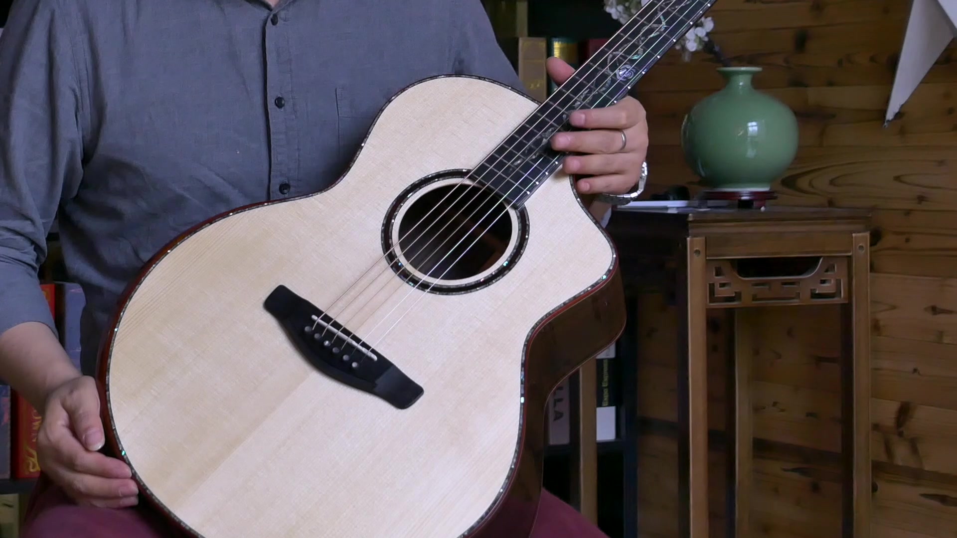 纳声nathan吉他m500jf演奏级全单赛平携手评测