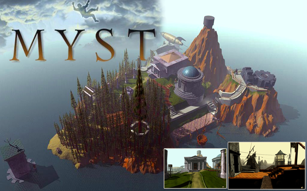 远古 cg图片 冒险解谜游戏 神秘岛 世嘉土星版 vol 1