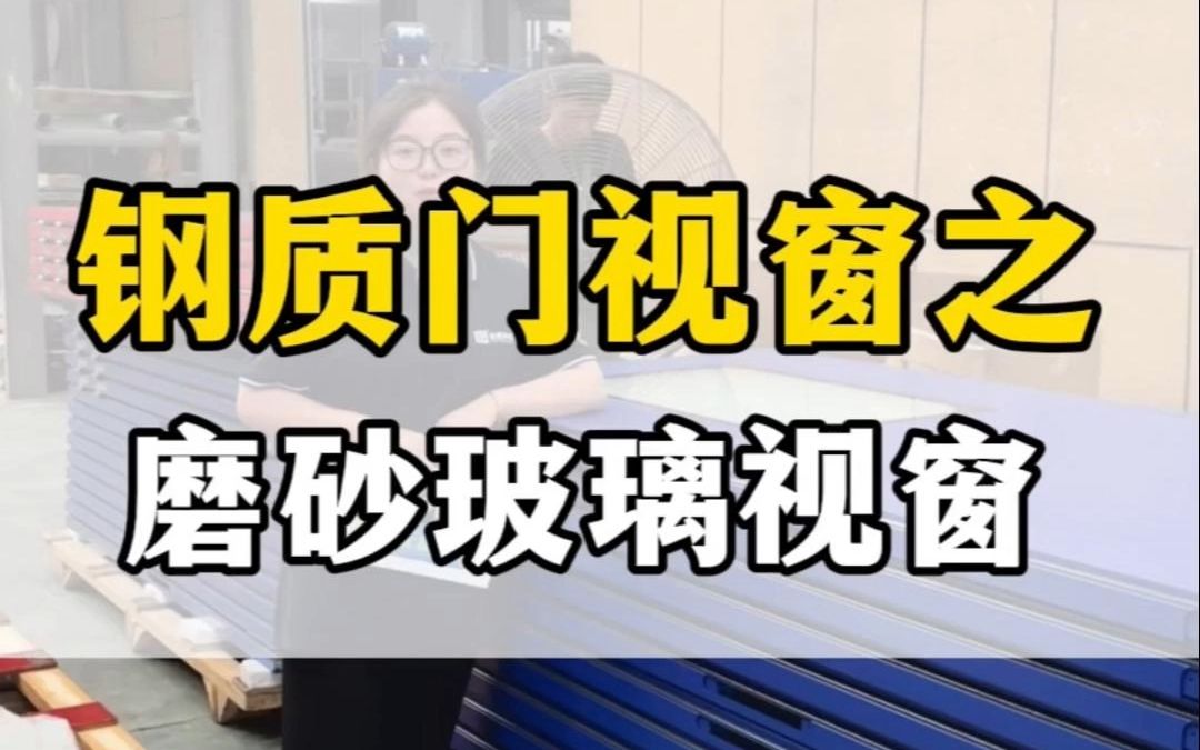 钢质门视窗之磨砂玻璃视窗