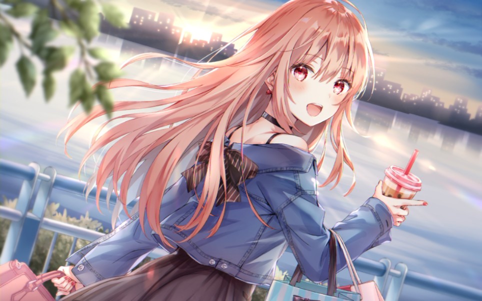 泡沫冬景可爱的圣诞礼物