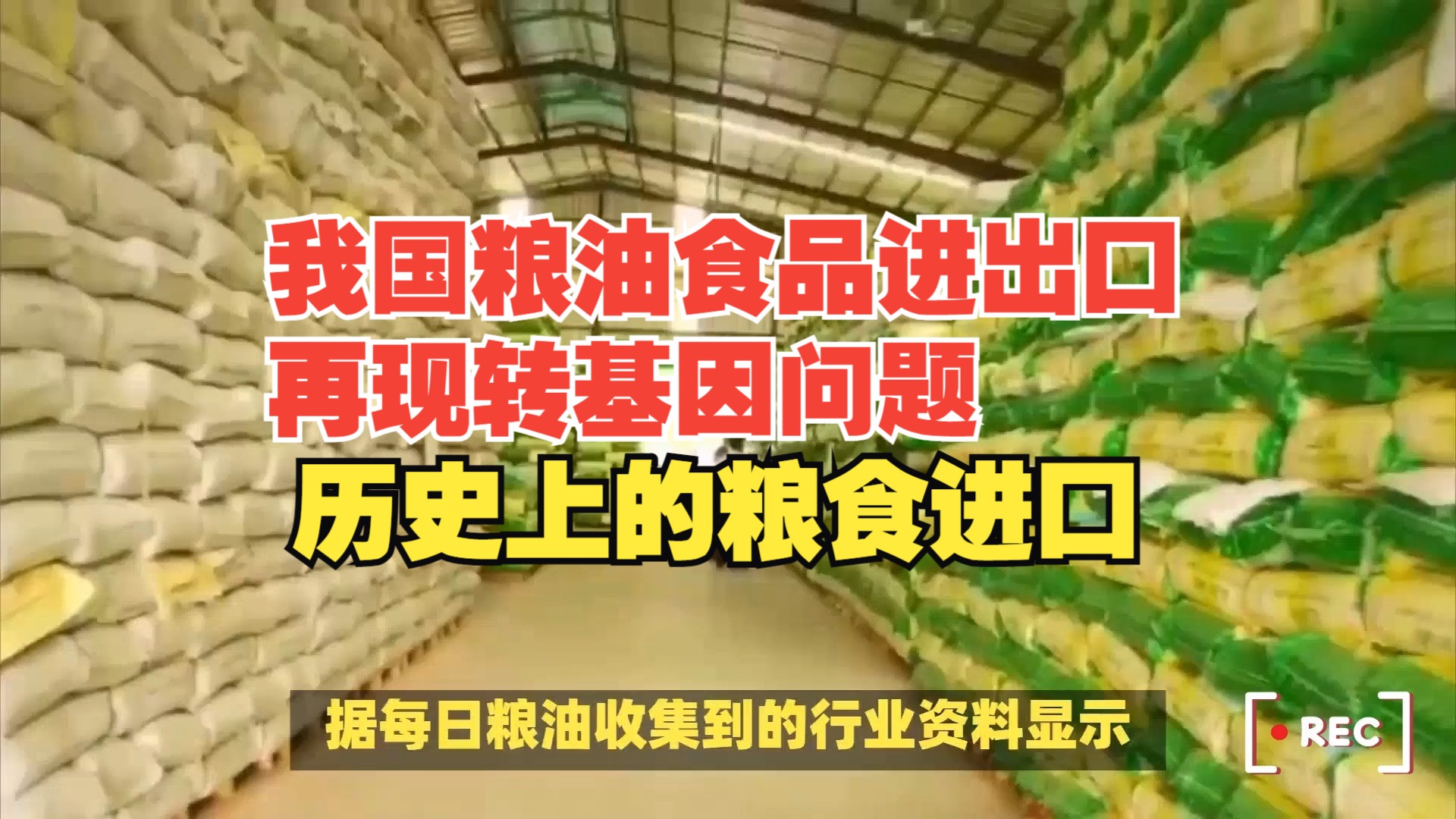 主产区小麦价格继续下行 我国粮油食品进出口市场再现转基因问题哔哩哔哩bilibili