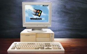 怀旧风:看Windows 95老电脑运行高清哔哩哔哩bilibili