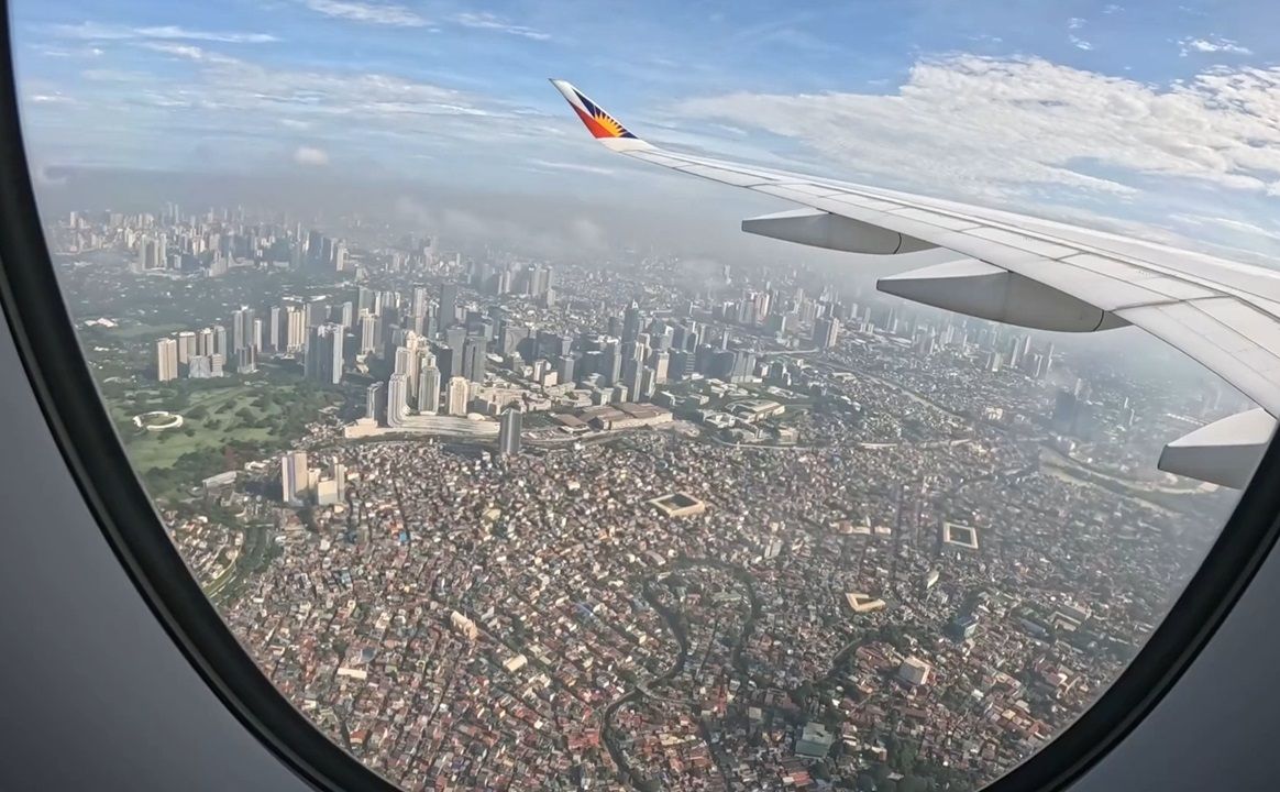 菲律宾航空 A350900 菲律宾马尼拉 飞往 香港 "全程飞行”哔哩哔哩bilibili