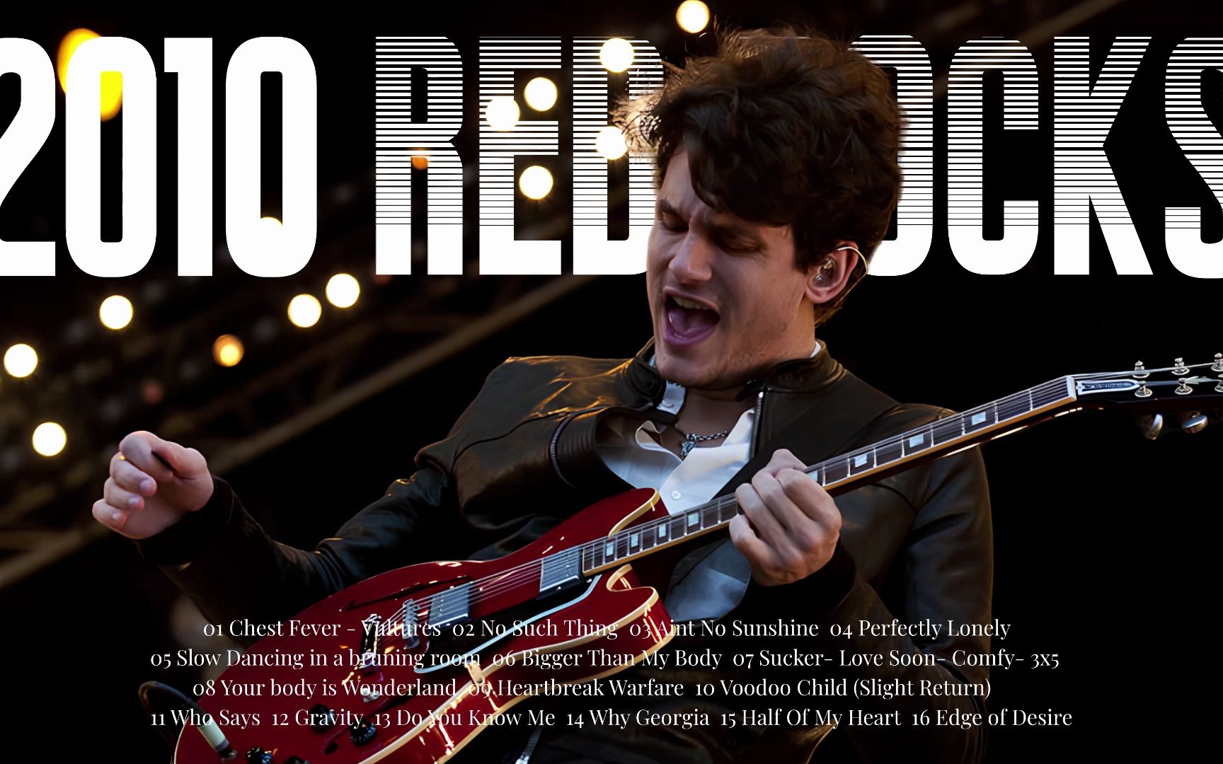 炸裂现场!john mayer 粉丝一听就会喜欢上的现场.