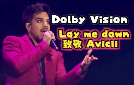 [图]【杜比视界】Lay me down - Adam Lambert - Avicii致敬演唱会