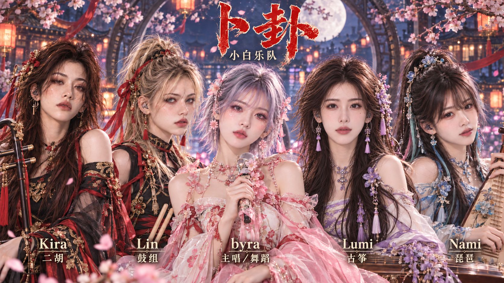 【国风摇滚】一卦相思 望断天涯｜小白乐队版《卜卦》国风现场