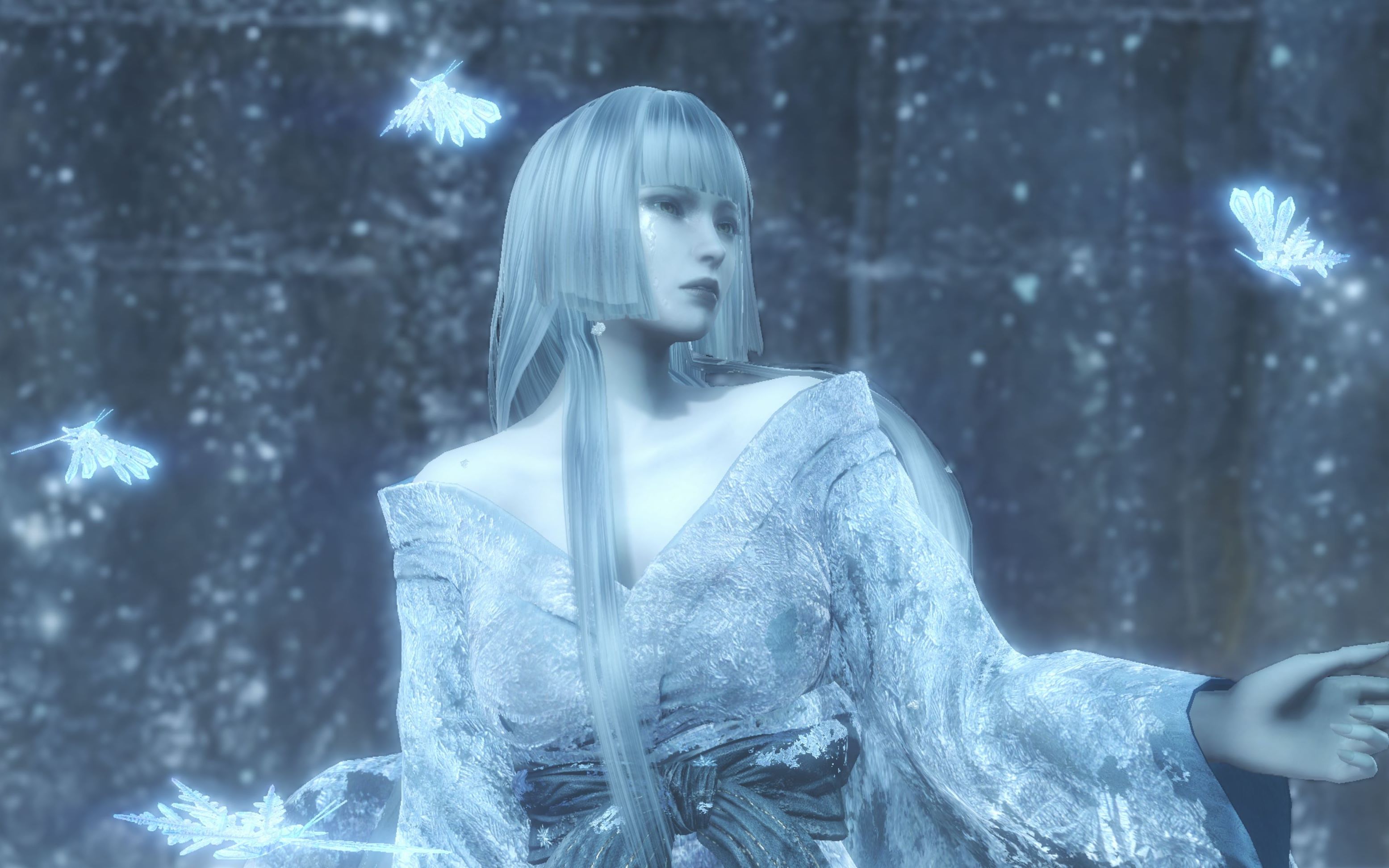 《仁王》一周目 长枪 击杀 雪女