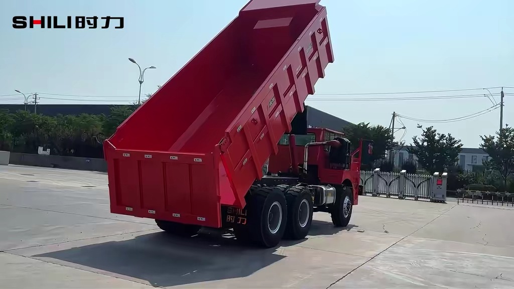 时力矿山uq-35吨矿用自卸车,矿安认证,起步平稳有力,挂挡顺畅